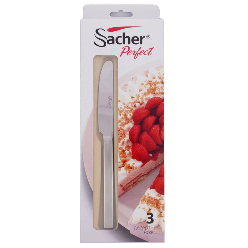 Набір десертних ножів SACHER SPSP4-DK3 (3шт) Набір десертних ножів SACHER SPSP4-DK3 (3шт)