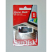  Flash Drive Sandisk USB Cruzer Blade 8 GB Black Red