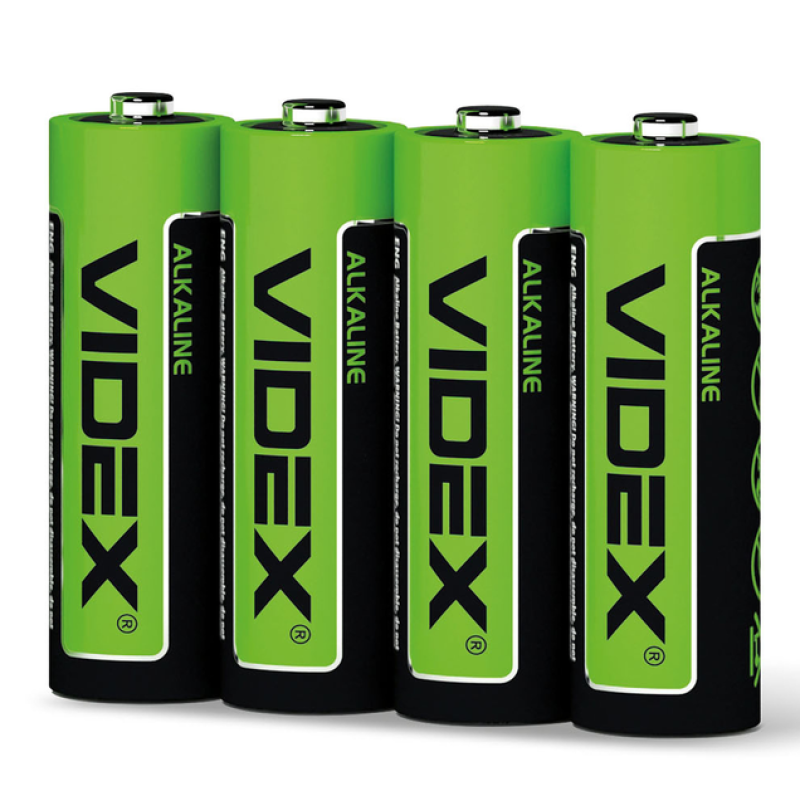Батарейка лужна Videx LR06/AA SHRINK 4шт Батарейка лужна Videx LR06/AA SHRINK 4шт