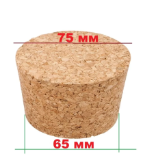 Пробка коркова конусна 75Х65Х30мм