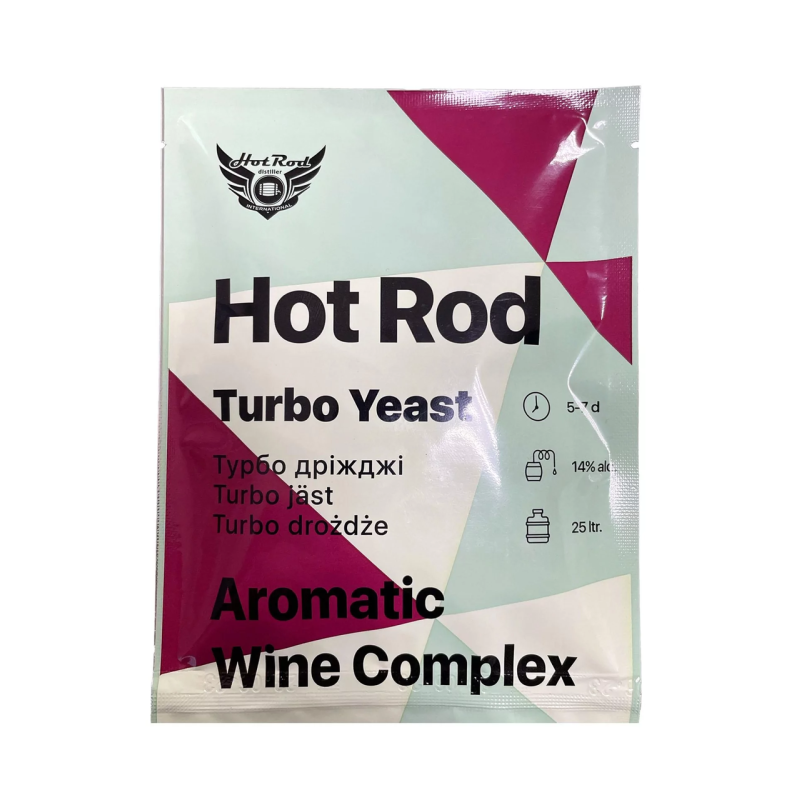 Винні дріжджі Hot Rod Aromatic Wine Complex на 25 л (40г) Винні дріжджі Hot Rod Aromatic Wine Complex на 25 л (40г)