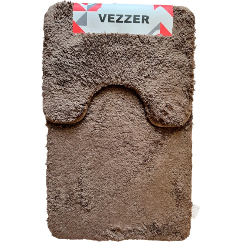 Набір універсальних килимків Vezzer 50x80 + 50x40 см Коричневий (VZ0200Br) Набір універсальних килимків Vezzer 50x80 + 50x40 см Коричневий (VZ0200Br)