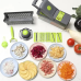 Овочерізка з насадками та контейнером Veggie Slicer 14 в 1 універсальна