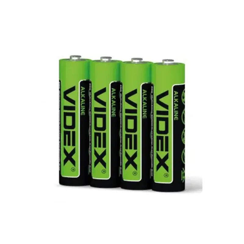 Батарейка лужна Videx LR03/AAA  SHRINK 4шт