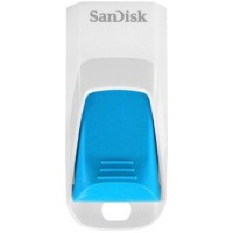 Флеш-драйв SANDISK USB Cruzer Edge 16Gb White/blue
