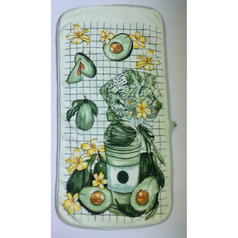 Рушник для кухні з мікрофібри Colorful Home 25х50см салатовий С-7453-801
